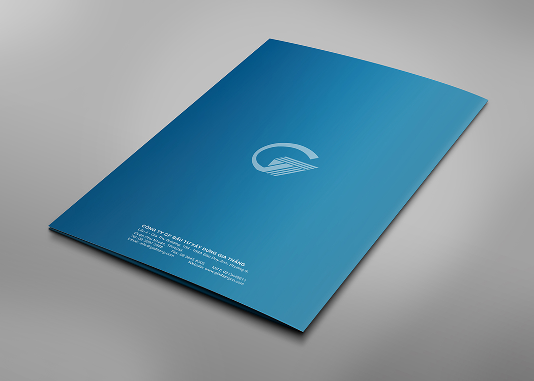 GIA THẮNG - Thiết kế logo và nhận diện thương hiệu công ty xây dựng Gia Thắng